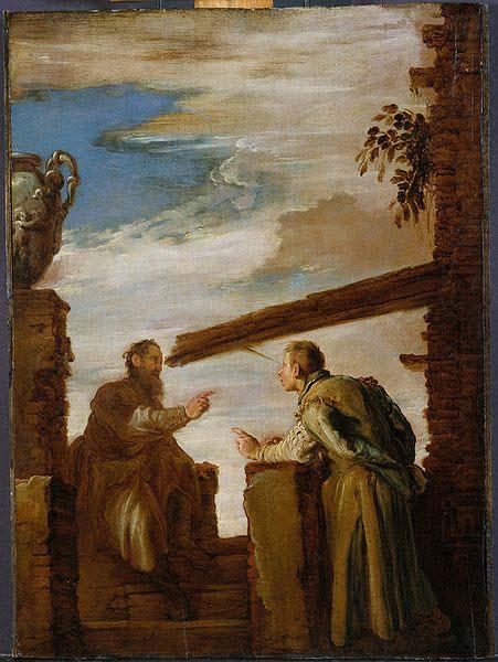 Domenico Fetti The Parable of the Mote and the Beam oil painting picture